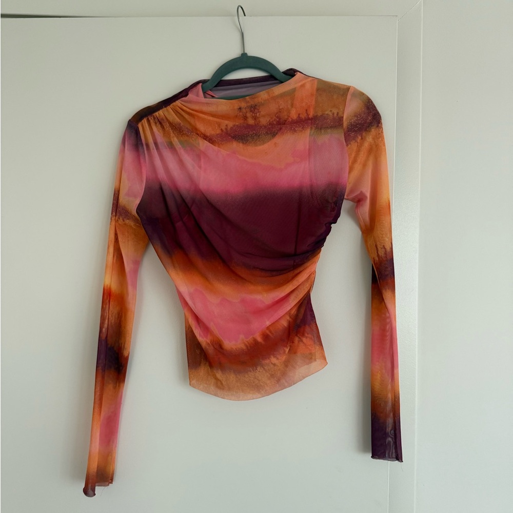 Zara mesh top